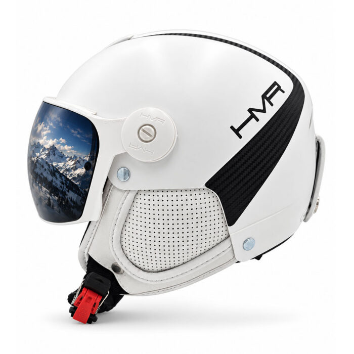 H3 CARBON WHITE 1.052 + VISIERA FUME VT2W